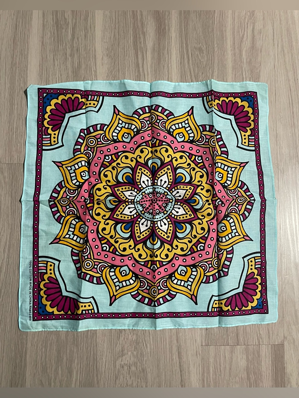 Colorful Mandala Scarf